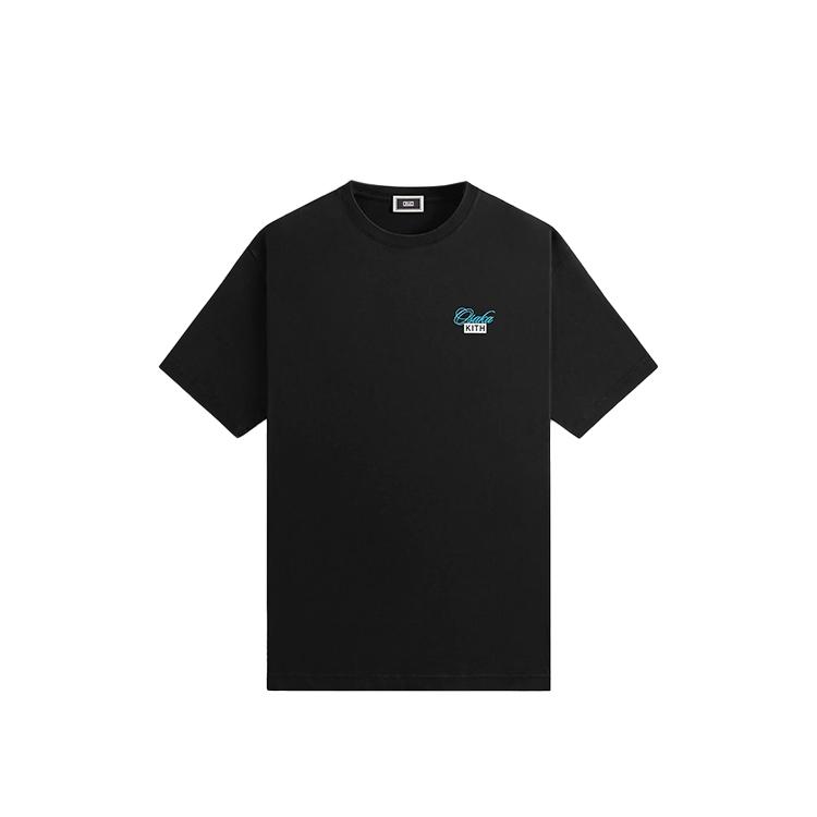 Kith Osaka Castle Tee Black Men Tops KHM033236-001