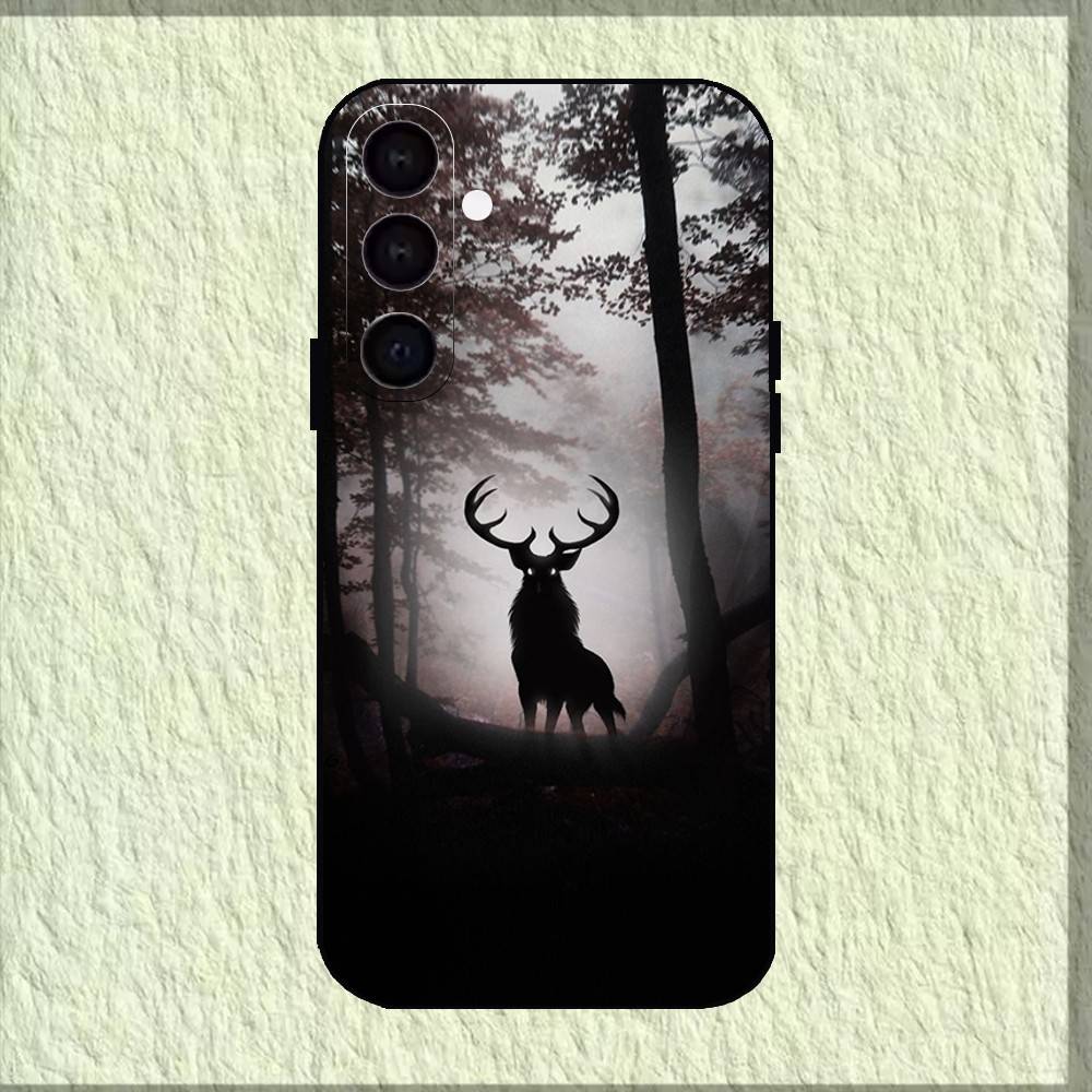 Elk In my Dream Phone Case For Samsung Galaxy A20,21s,22,31,32,52,53,72,73,80,91 Soft Black Shell