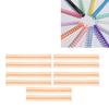 10PCS Plastic Binding Spines 19mm 30  s Comb   Compatible with   B5   Paper Size 150 Sheets Capacity