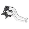 AL-mart Motorcycle Short Style Brake Levers Clutch Levers Levers Set 6 Levels Adjustable for Honda VTR1000F 1998-2005, CBF1000 2006-2009