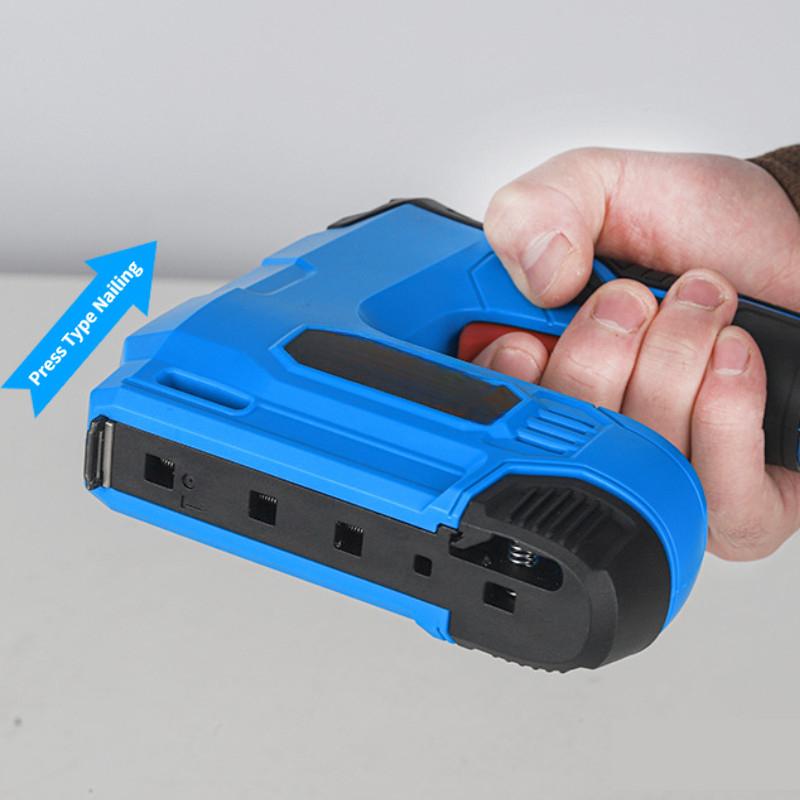 3.7V Household Small Electric Straight Nail Gun Wireless Portable Electric Nail Gun Woodworking Power Tool