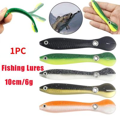 1 stück 10 cm 6g Weicher Bionischer Angelköder Sterbende Beute Realistischer beweglicher Angelköder Köder zum Angeln Wobbler