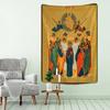 European Faith Christianity Classical God Jesus Christ Tapestry Wall Hanging Blanket Home Decoration Christian Products