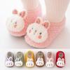 1 Pair Baby Anti Skid Walking Shoes Indoor Toddlers Shoes Non-slip Warm Floor Socks Prewalker for Autumn and Winter