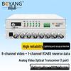 Boyang 8-Channel Video + 1-Channel Data Fiber Optic Transmitter and Receiver
