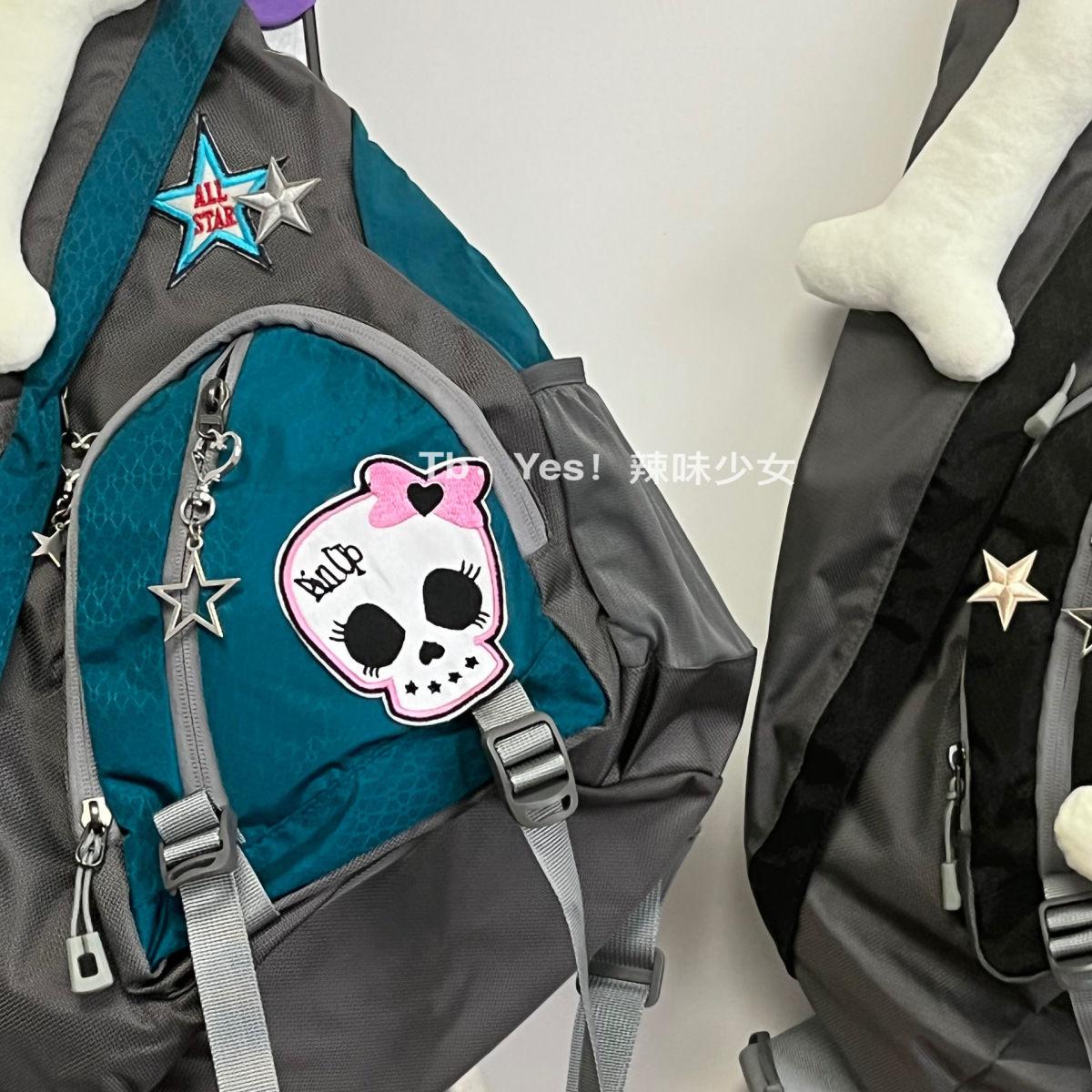 Сумки через плечо женские готические звездные пэчворк шикарные повседневные сумки женские — фото 7