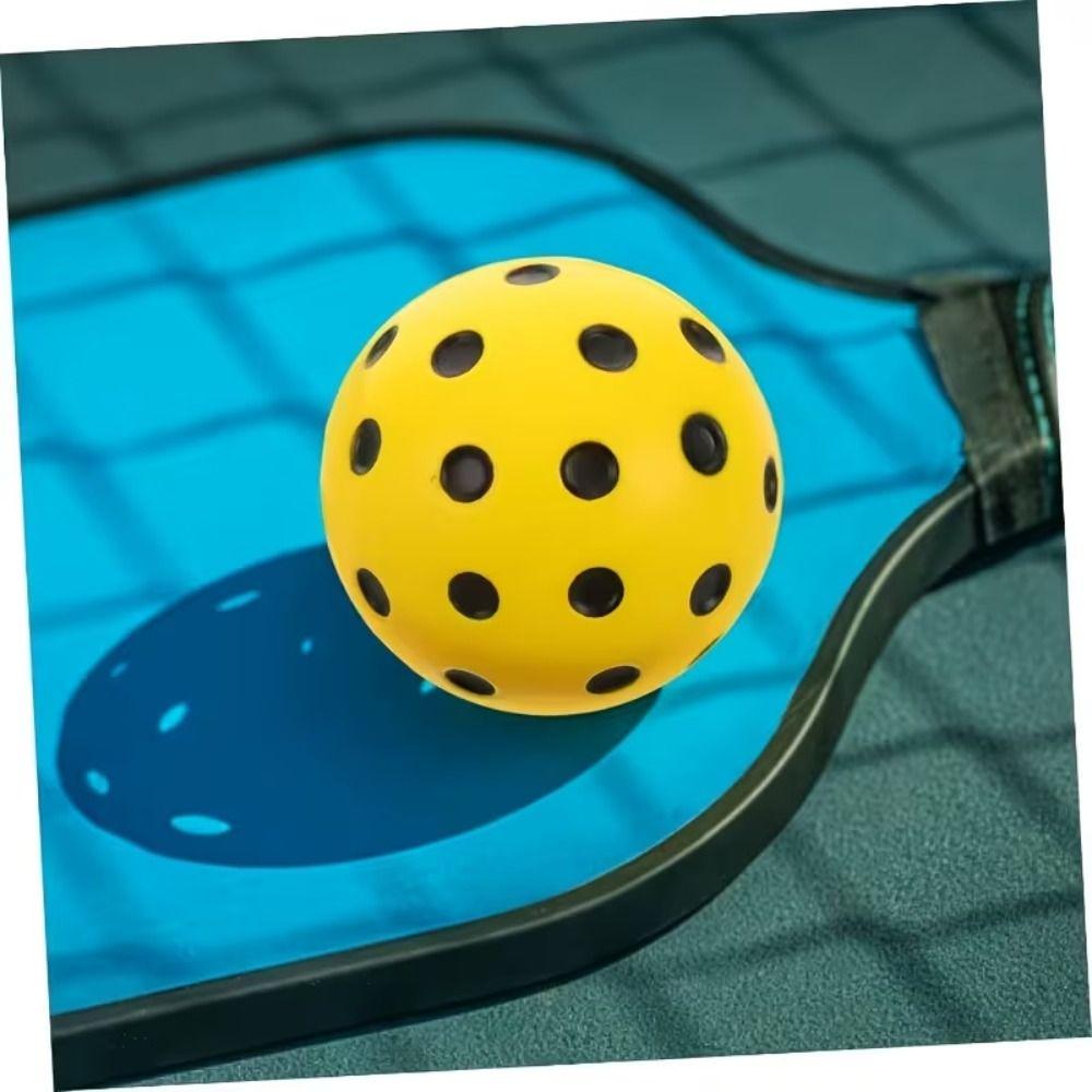 PU Foam Pickleball Training Balls High Bounce Quiet Pickleball Balls  for Pickleball Training