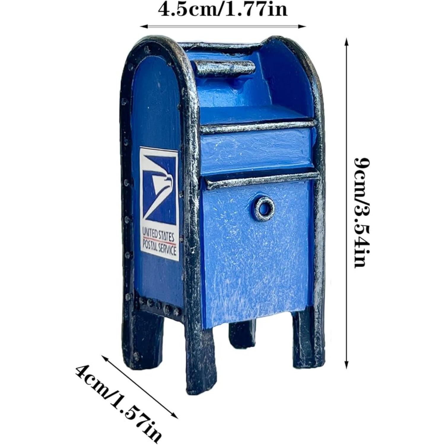 

Миниатюрный американский таксофон в 1:Масштаб 12, Миниатюрный телефонная будка в винтажном стиле, модель почтового ящика, коллекция для украшения сцены, миниатюрная мебель для кукольного домика Mailbox