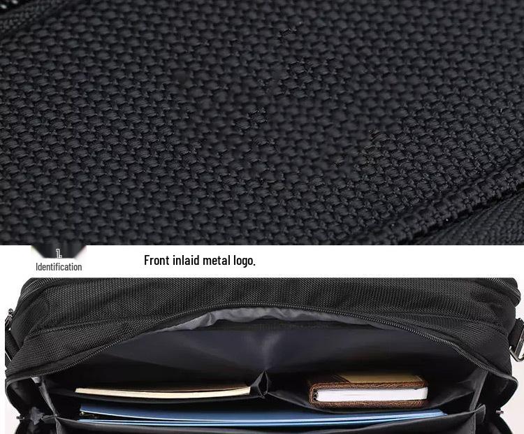 Men's 15.6" Laptop Briefcase & Crossbody Travel Bag