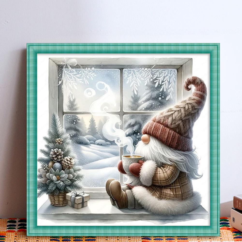 Cartoon Full Embroidery Eco-cotton Thread 11CT Printed Cross Stitch Kit Artwork