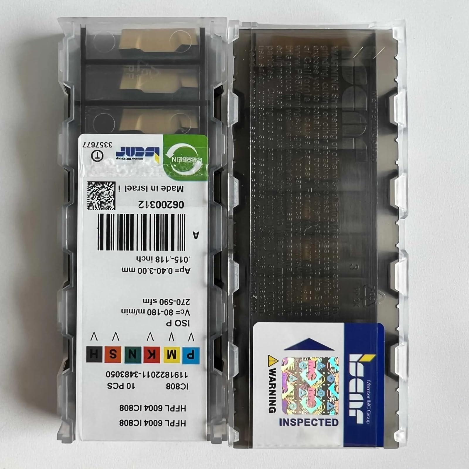 

HFPL6004 IC808 /Industrial indexable Carbide Inserts 10 PCS