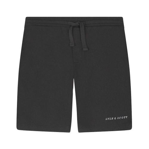 Lyle & Scott Childrens/Kids Script Embroidered Sweat Shorts