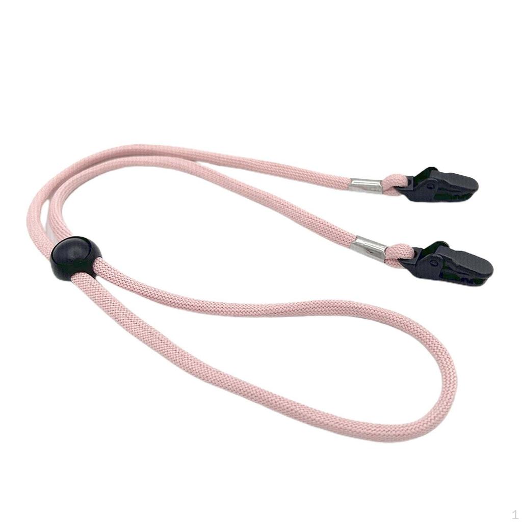 Hutband-Clips Kappe mit Kordelzügen Polyester Leinen-Clip Halter für Camping