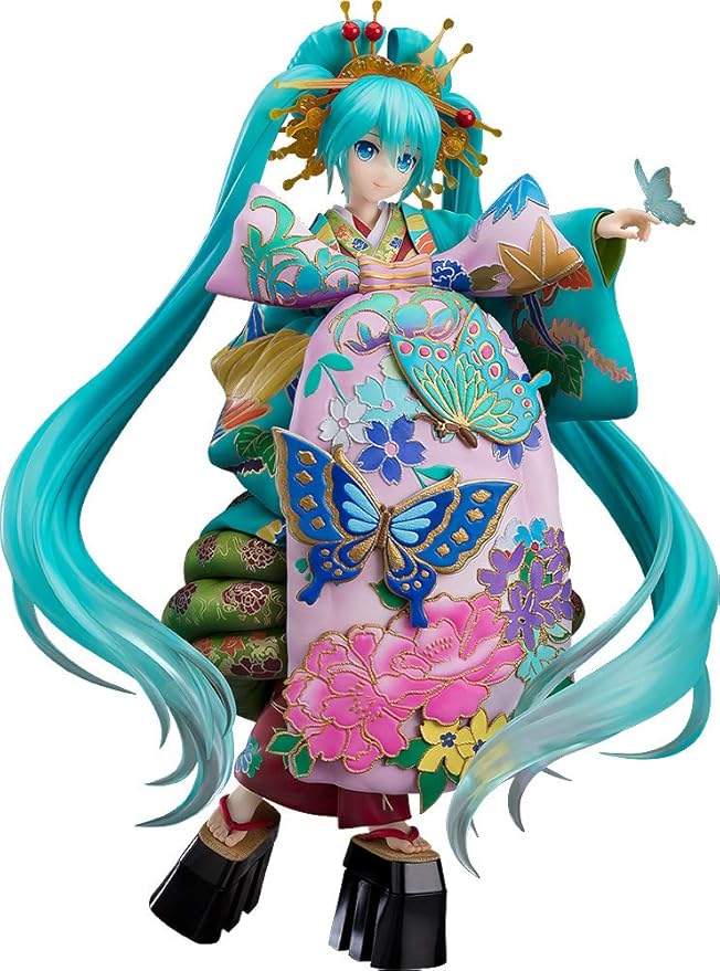 Character Vocal Series 01 Hatsune Miku Hatsune Miku Super Kabuki Hanamachiji Gokagami Ver. 1/7 Scale ABS&PVC Painted Finished Figure