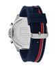[Tommy Hilfiger][Authentic] Men's Watch, Navy Dial, Silicone Strap, 1792083
