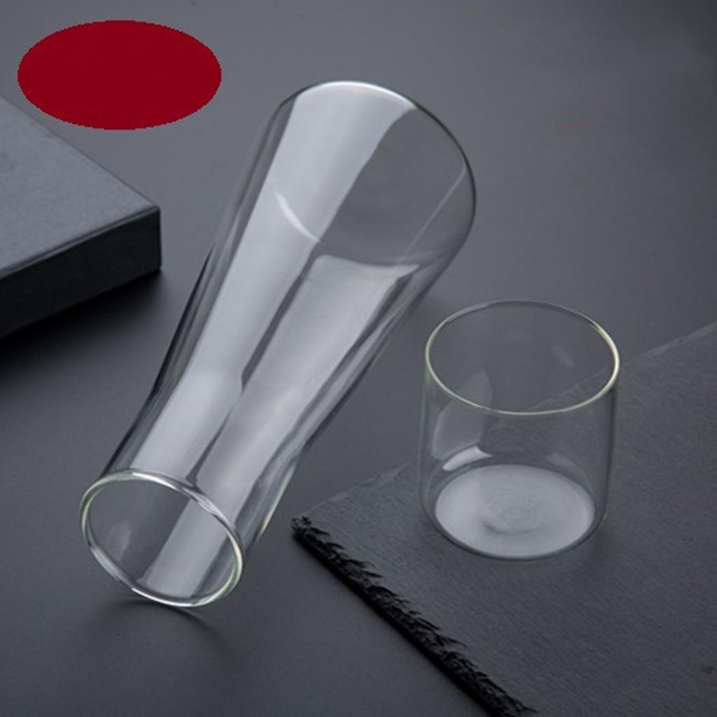 Transparenter Wasserkessel Hochborosilikatglas Wasserkrug Küchenwasserbehälter Sommer Kaltwasserflasche mit staubdichtem Deckel