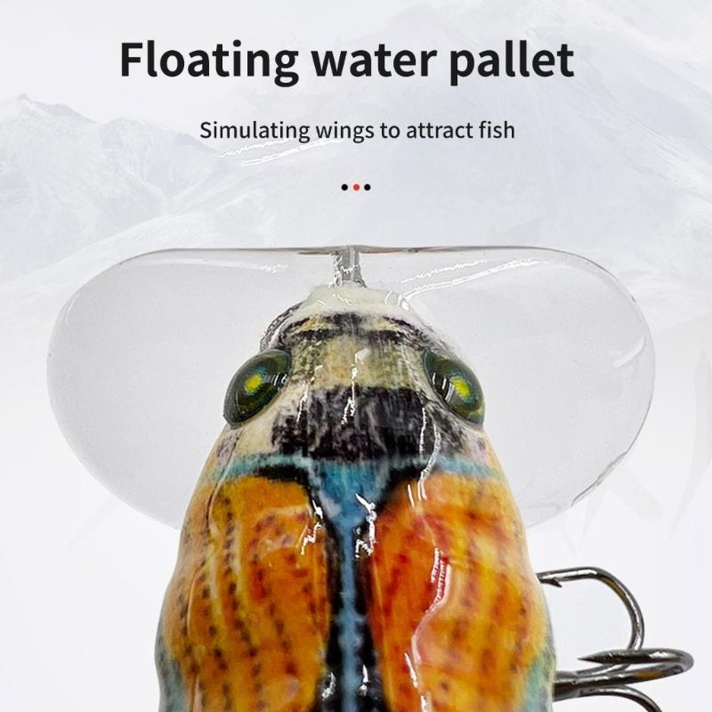 1.5Inch Fishing Lures Fishing Hard Baits Topwater Lures Trout Bass Fishing Lures