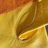 Retro Cowhide Outdoor Gloves: Anti-Scald, Anti-Stab, for Barbecue, Gardening, and Motorcycle Riding