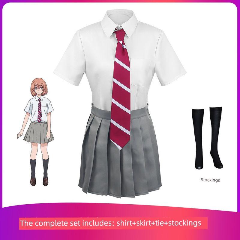 Косплей костюм Tokyo Revengers Ханагаки Такэмити/Татибана Хината Косплей Аниме персонажа Костюм Хэллоуин Orange Hyuga Suit L