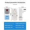 Wireless remote control switch can pass through wall socket switch controller household intelligent remote control socket switch