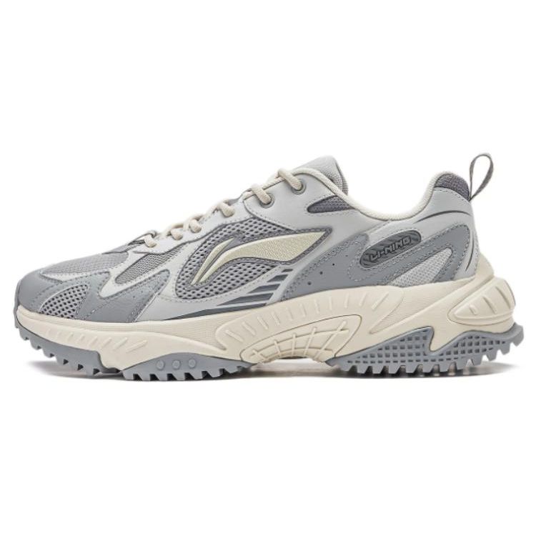 Li-Ning AGCT311-4 Men s Qixing 2.0  Grey Beige  Casual Shoes 39