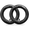 PaoWin 2-Piece Set, 8 1/2x2 Tubes, 8 1/2x2 Scooter Tubes with Thick Wall and TR4A Valves, 8 1/2x2 Scooter Tubes, 8 1/2x2 Tire Tubes, 8 1/2x2 Electric
