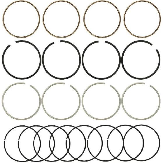 STD Engine Piston Ring Compatible with Buick Encore/with Chevy Cruze Sonic 1.4L L4 DOHC 16v 2011-2015, 25195065 55571045