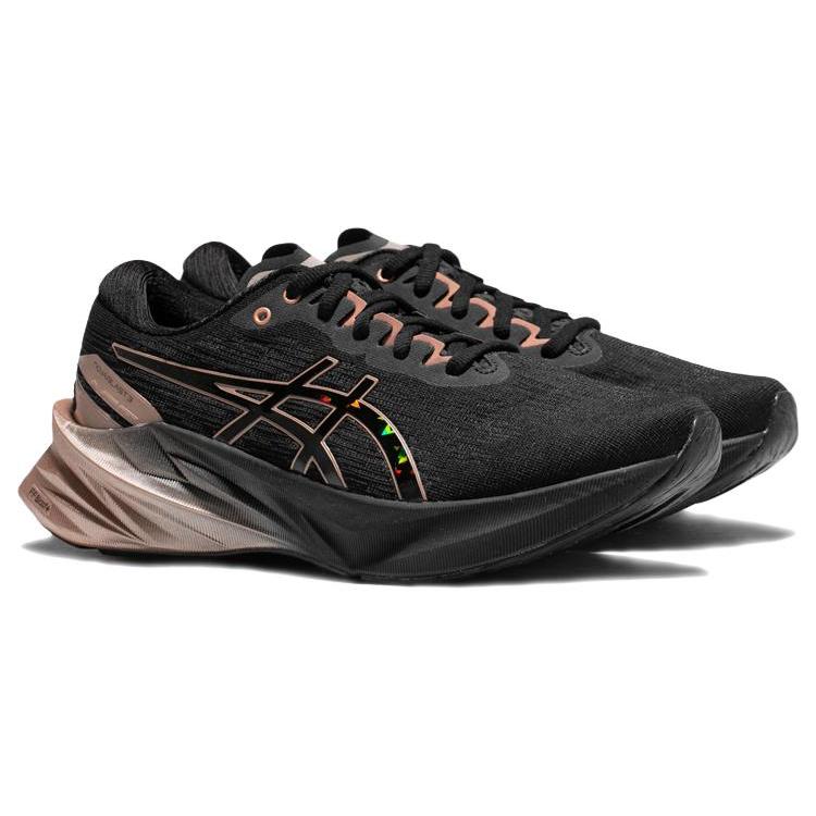 Asics Novablast 3 Platinum 'Black Rose Gold' Damen