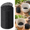 200lots Plastic Pot Drain Screens with Perforated Round Construction to Help Control Soil During Potting and Repotting