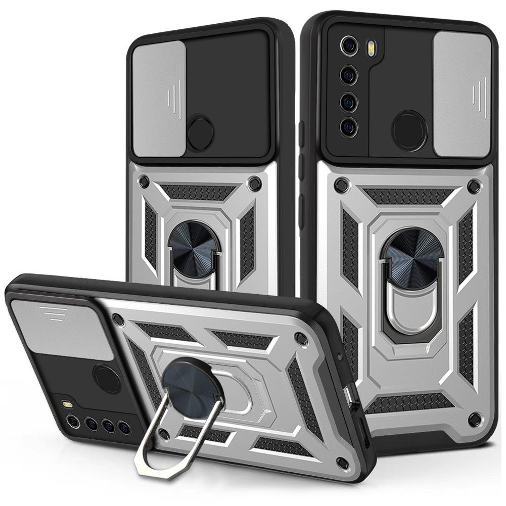 for Xiaomi Redmi Note 8 Armor Shockproof Case for Redmi Note 8 Pro Note8 2021 Camera Lens Protective Car Holder Ring Case Cover