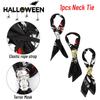 Adults Kids Halloween Pirate Skull Neckties Makeup Costumes Decor Dress Up Props