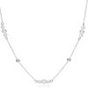 PAIGEFLYNN JEWELRY [925 Silver] Bubble Dew Sliding Pattern Necklace