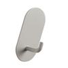 Wall Mounted Self Adhesive Hooks Waterproof Iron Single Hook Punch Free for Kitchen Bathroom Warm
