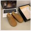 Thick-soled All-inclusive Snow Boots for Women In the Winter of 2025, New Retro Plush Warm Fluffy Cotton Shoes, One Pedal Loafers