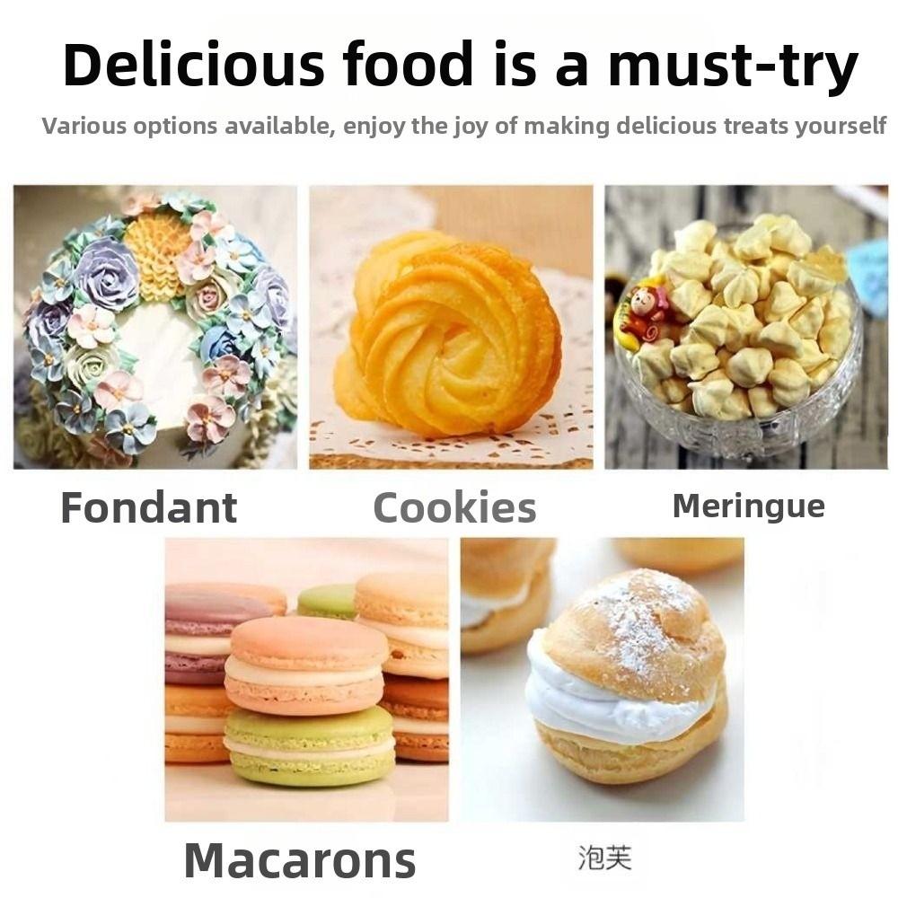 38Pcs/Set Stainless Steel Cake Decorating Nozzles Set DIY Multi Style Decorating Piping Tip Rust-proof Creative