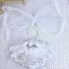 17cm Labubu Doll Formal Wedding Wear: Silicone Couple Suit & Dress - Princess Series