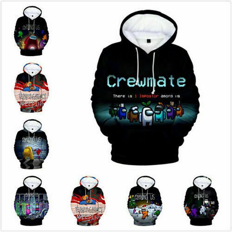 Among Us Unisex Hoodie Sweatshirt For Casual And Sports Activities