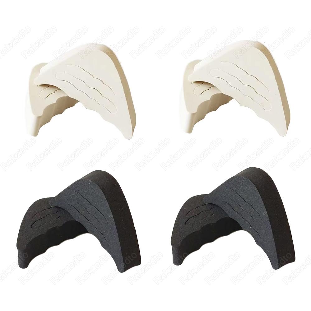 

8 шт. Вкладыши для передней части стопы, Заглушки для пальцев ног, Мягкий спонж для высоких каблуков, Облегчение боли, Уменьшение размера обуви, Наполнитель для слишком большой обуви, Аксессуары