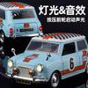 1:32 Mini Cooper S Classic Alloy Model Toy Vehicles Model Simulation Sound Light Collection Kids Gifts