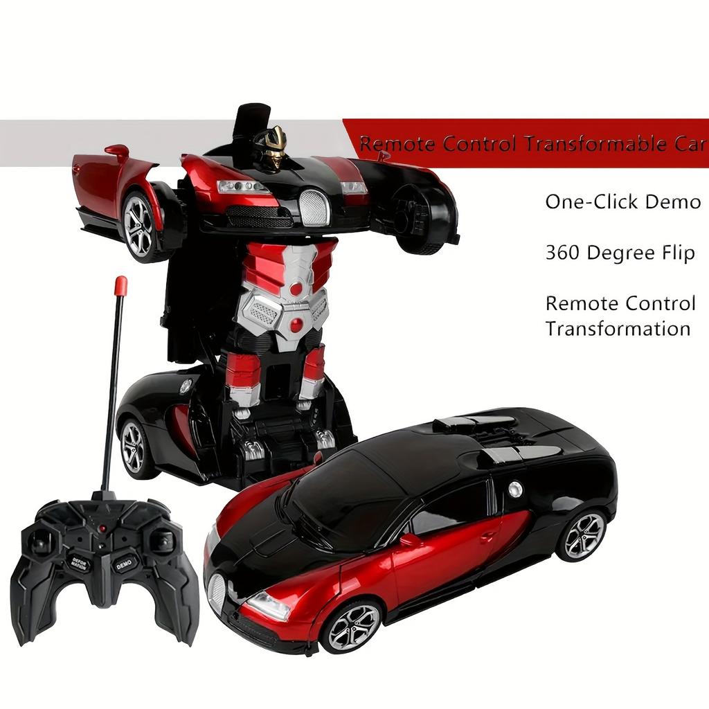 Transform Remote Control Car Remote Control Car for Boys 4-7 Transform Cars for Boys Birthday Gift for Boys/Girls