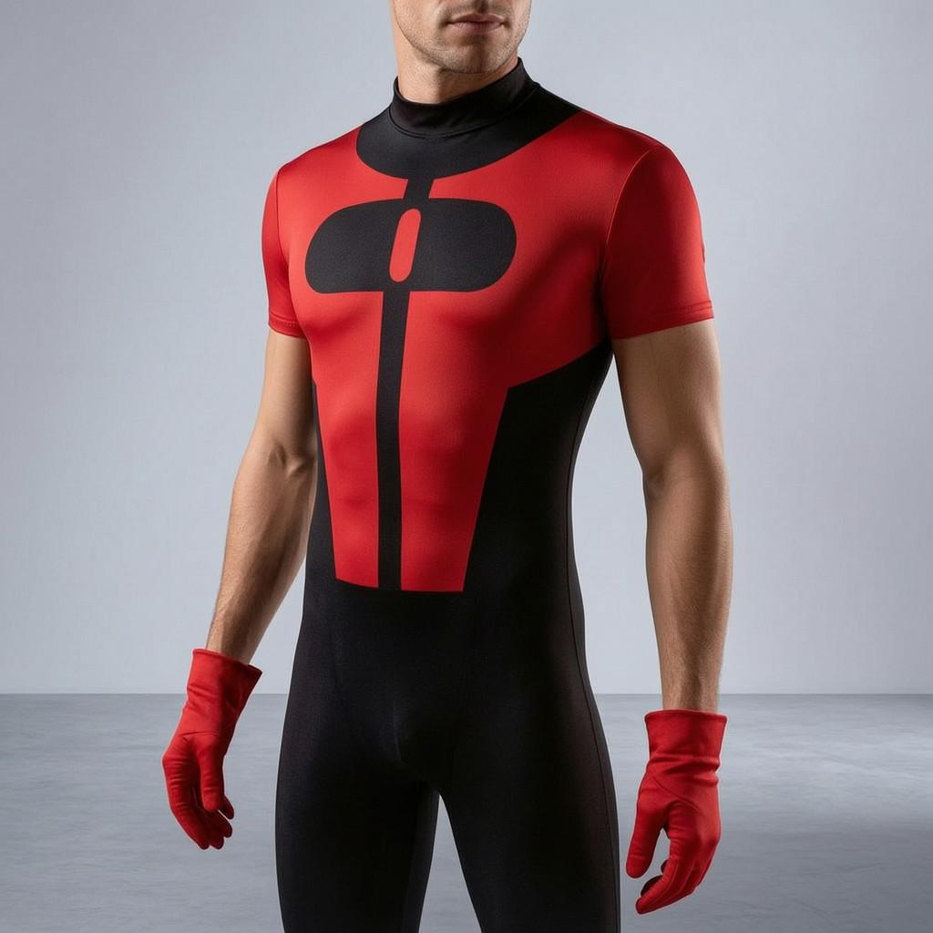 Costume Cosplay Invincible Kid Omniman Per Role Play di Anime e Giochi