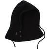 Universal Chemistry Wool Knit Black Open Balaclava