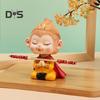Cartoon Monkey King Figurine Sitting Sleeping Monkey Statue Great Sages Equalling Heaven Sculpture Home Office Car Dashboard Decoration Ornament