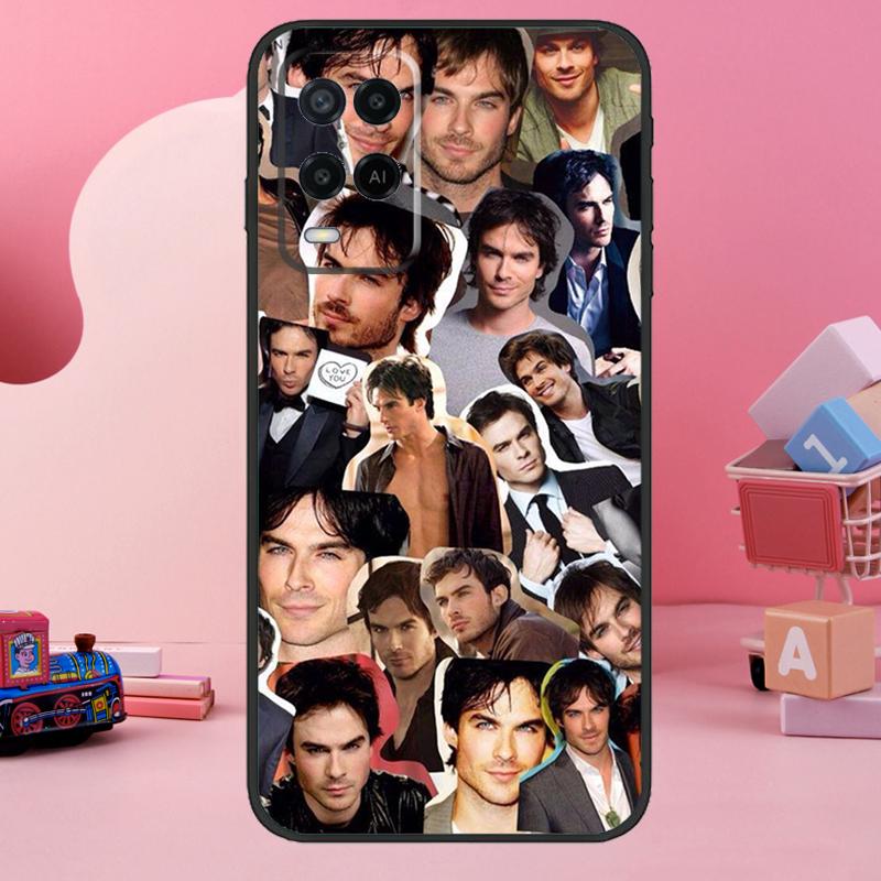 Damon Salvatore Vampire Diaries Case For OPPO A17 A77 A57 A54 A53 S A31 A5 A9 A15 A52 A72 A91 A93 A74 A94 A16 A76 A96 Cover