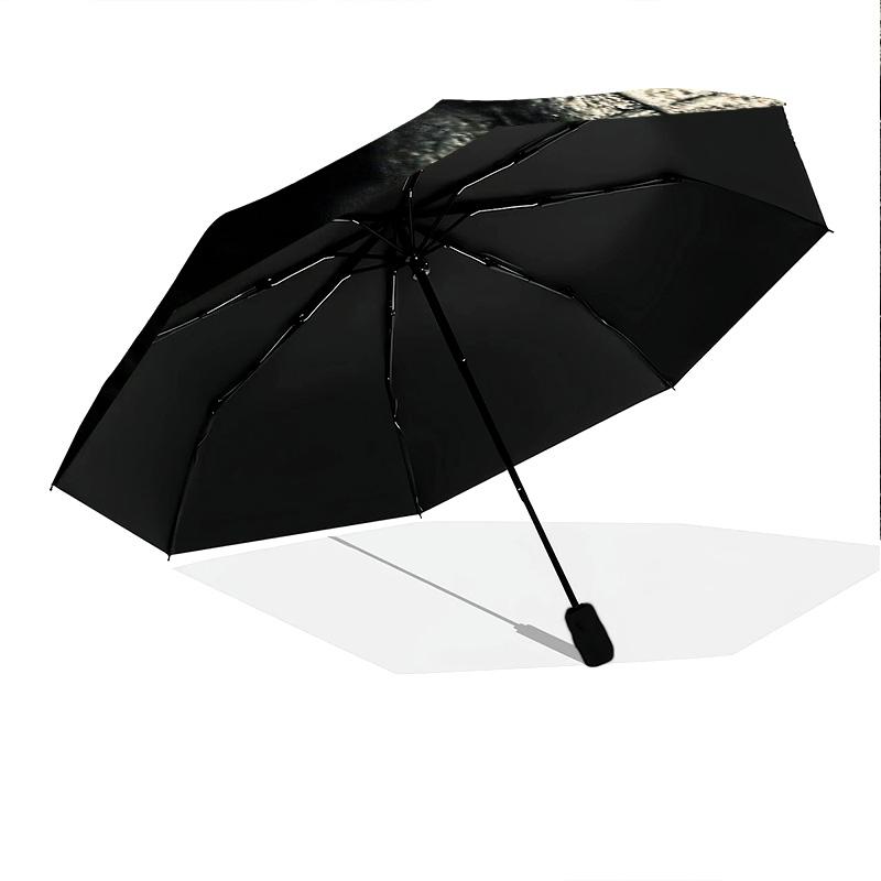 Predator Menace Folding Umbrella Durable Umbrella Umbrella Three Folds Sun Umbrella