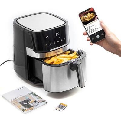 Air Fryer - InnovaGoods - 5.5L - Modern Design - Variable Temperature - 100 Recipes