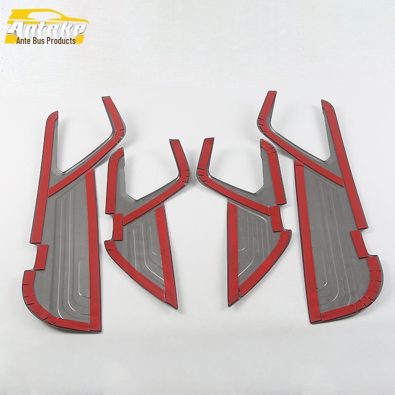 Tange 18-Piece Car Door Armrest Anti-Kick Sequin Pad Set