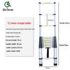 Heavy-Duty Aluminum Telescopic Straight Ladder