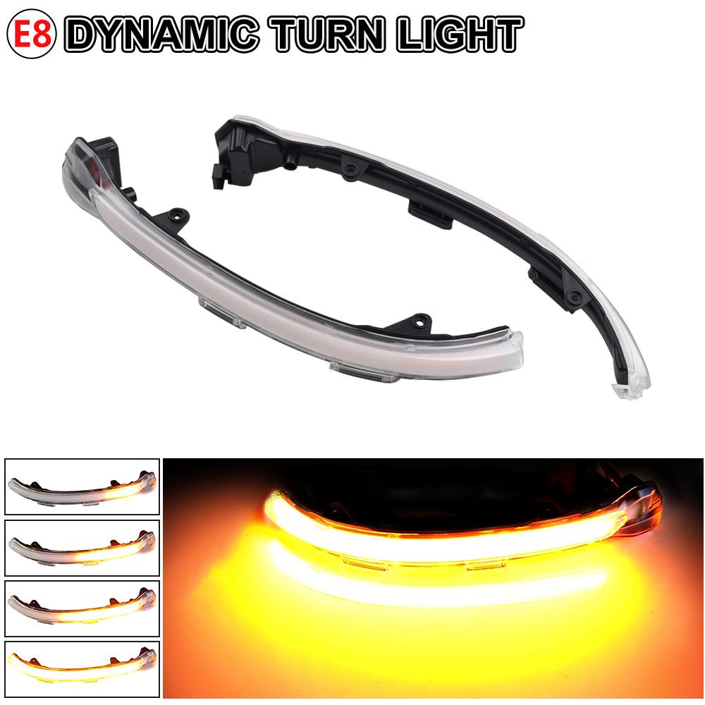 

For VW Golf 7 VII MK7.5 JETTA MK7 Touran Dynamic Turn Signal LED Side Wing Rearview Mirror Indicator Blinker Sequential Light