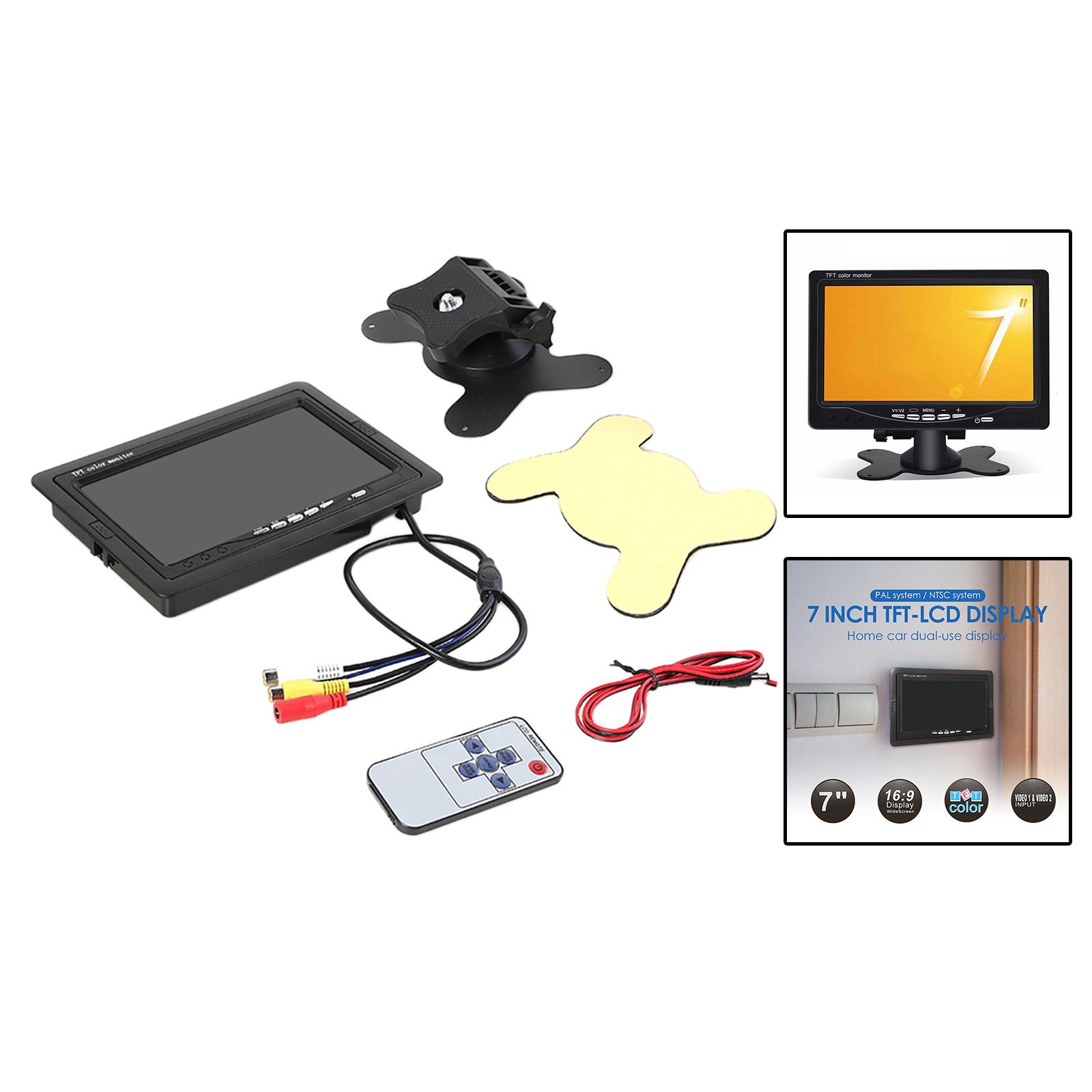 

7 Inches TFT LCD Rear Camper Wide Screen Car Reverse Monitor without Camera